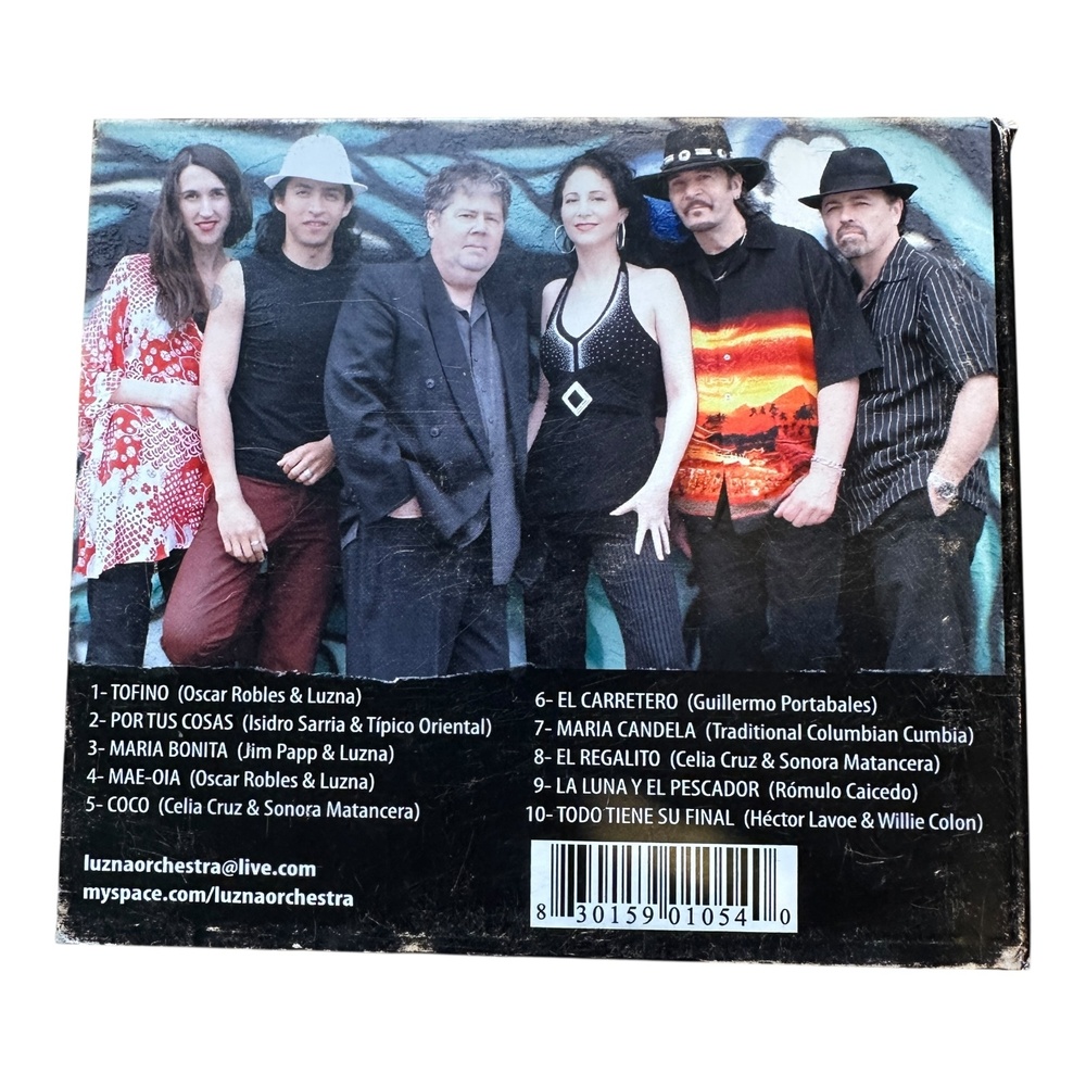 LUZNA ORCHESTRA CD Music Multi-colored Vintage Car Art Unique Cover World Album - Picture 2 of 2